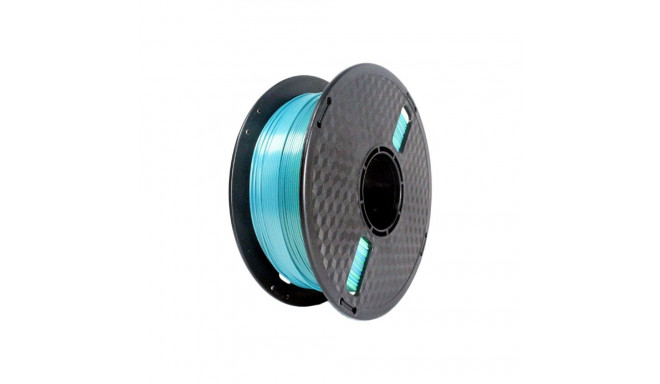 GEMBIRD 3DP-PLA-SK-01-BG Filament PLA Siid Vikerkaar Sinine/Roheline 1.75mm 1kg