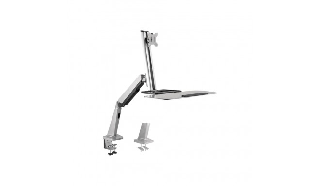 LOGILINK BP0040 LOGILINK - Sit-stand workstation monitor desk mount,13-32, max. 8 kg