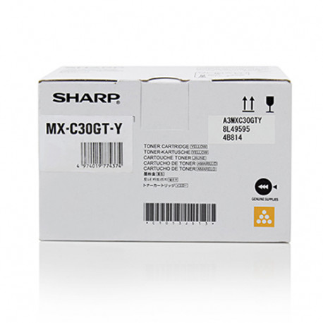Toner Sharp MXC30GTY Yellow
