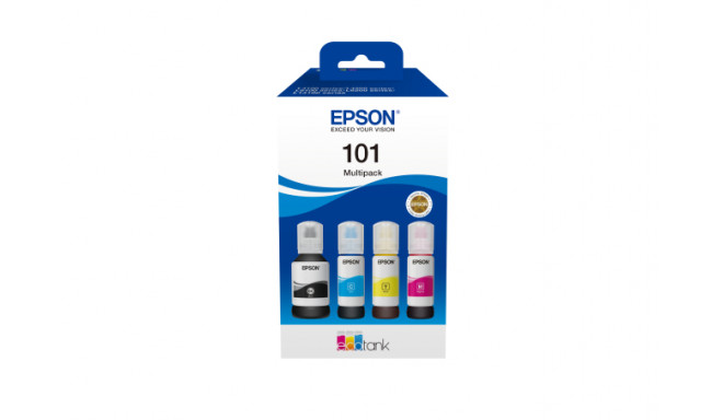 Картридж с оригинальными чернилами Epson C13T03V64A Черный/Голубой/Розовый/Желтый 3