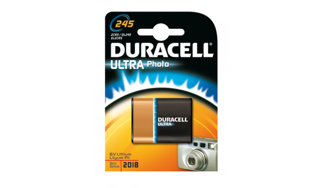 Liitiumpatarei DURACELL 245 / 2CR5 6V