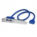 USB-кабель Startech USB3SPLATE           IDC Синий