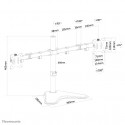 Lauatugi Ekraanile Neomounts FPMA-D550DDBLACK