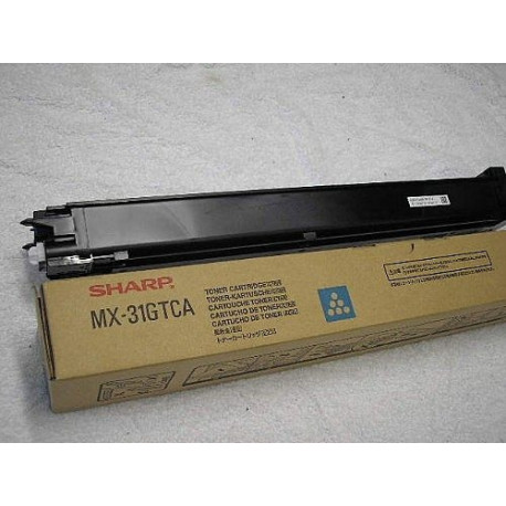 Toner Sharp MX-31GTCA Cyan