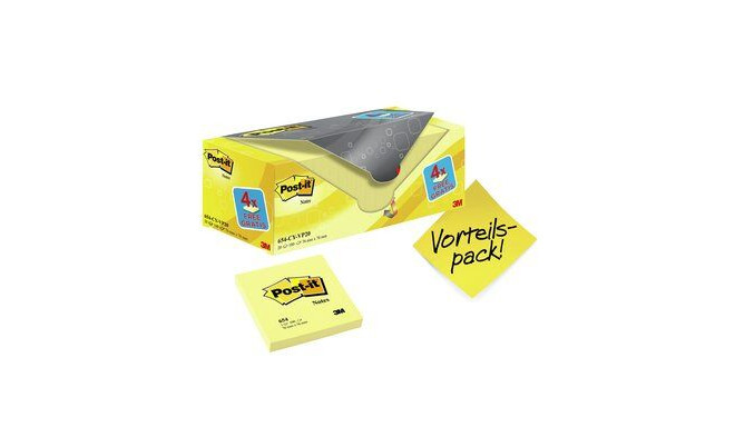 Стикеры для записей Post-it CANARY YELLOW Жёлтый 7,6 x 7,6 cm 20 Предметы 76 x 76 mm