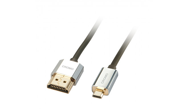 HDMI-Mikro-HDMI Kaabel LINDY 41681 Must 1 m