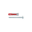 Fischer DuoPower 10 pc(s) Screw &amp; wall plug kit 60 mm