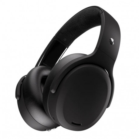 Kõrvaklapid+mikrofon Skullcandy Crusher ANC 2 - Black/must Wireless Bluetooth5.0 40mm over-ear USB-C
