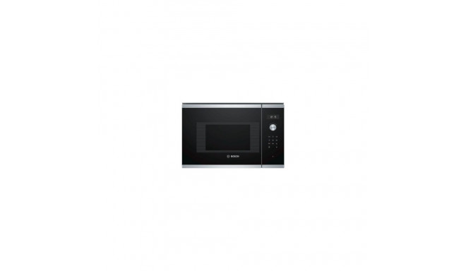 Bosch BOSCH Built in Microwave BFL524MS0, 800W, 20L, Black/Inox color/Damaged package
