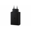 Adapteris Samsung Trio 65W, Juodas