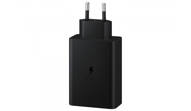 Adapteris Samsung Trio 65W, Juodas