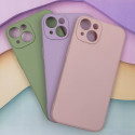 Matt TPU case for iPhone 15 6,1" pale pink