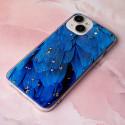 Gold Glam case for Xiaomi Redmi 13C 4G / 13C 5G Blue