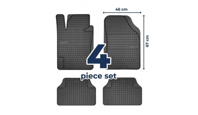 Universaalsed kummimatid 4tk