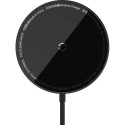 Baseus Simple Mini3 Magnetic Wireless Charger 15W (Black)