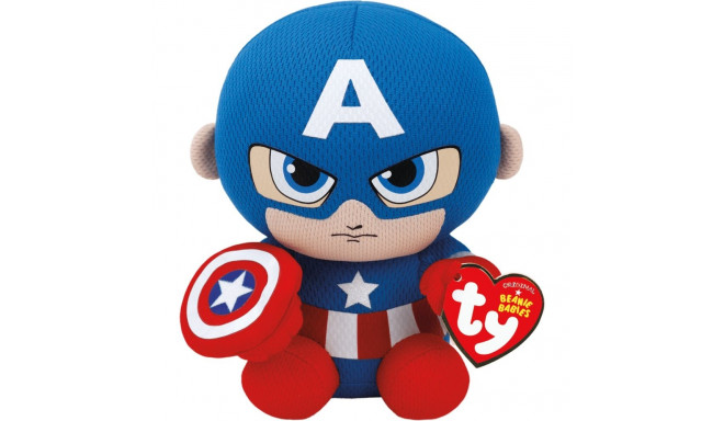 TY pehme mänguasi CAPTAIN AMERICA 15 cm