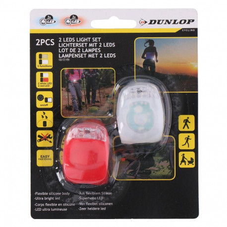 Dunlop jalgrattatuled SC 05320-2053202 LED 2 tk