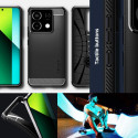 Pouzdro Spigen Rugged Armor pro Xiaomi Redmi Note 13 Pro 5G / POCO X6 5G - matné černé