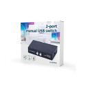 I/O SWITCH USB 2P/DSU-21 GEMBIRD