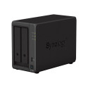 SYNOLOGY 2-Bay Diskstation Ryzen R1600 2GB DDR4 ECC SODIMM