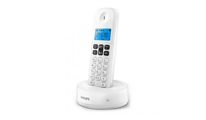 Беспроводный телефон Philips D1611W/34 1,6" Белый Синий