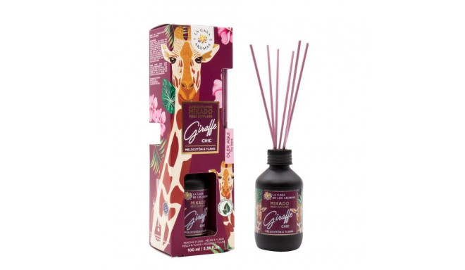 Ароматические палочки La Casa de los Aromas Giraffe Chic Персик Иланг-иланг (100 ml)