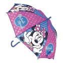 Automatic Umbrella Minnie Mouse Lucky Blue Pink (Ø 84 cm)