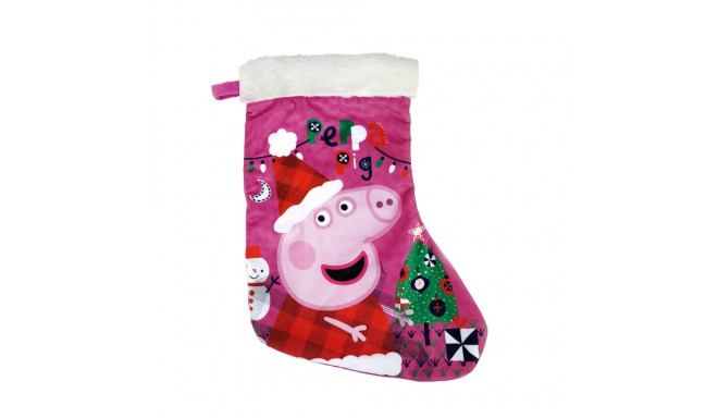 Christmas Stocking Peppa Pig Cosy corner 42 cm