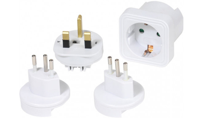 Vivanco reisiadapter Europe 4tk (36217)