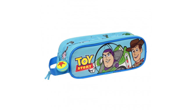 Double Carry-all Toy Story Ready to play Light Blue (21 x 8 x 6 cm)