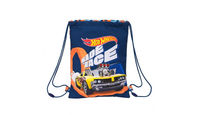 Backpack with Strings Hot Wheels Speed club Orange (26 x 34 x 1 cm)