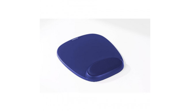 Mat with Wrist Rest Kensington 64273 Blue