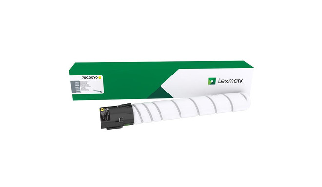 Lexmark 76C00Y0 toner cartridge 1 pc(s) Original Yellow