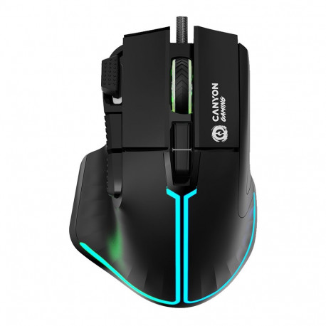 CANYON mouse Fortnax GM-636 RGB 9buttons Wired Black