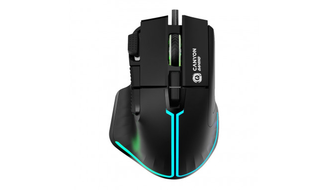 CANYON mouse Fortnax GM-636 RGB 9buttons Wired Black