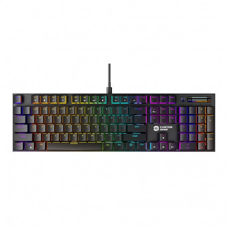 CANYON keyboard Cometstrike GK-55 EN/RU Wired