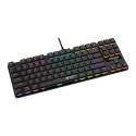 CANYON Cometstrike GK-50, 87keys Mechanical keyboard, 50million times life, GTMX red switch, RGB bac