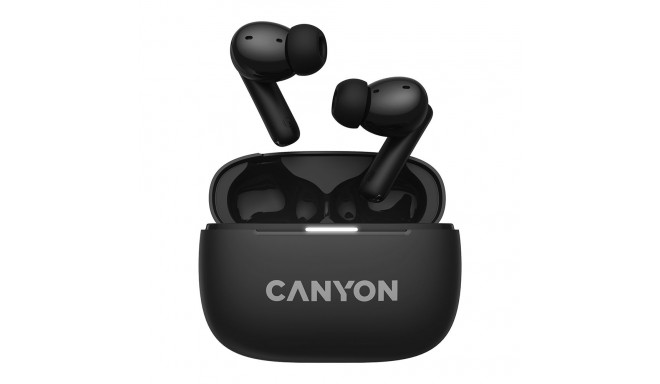 CANYON headset OnGo TWS-10 ANC+ENC Black