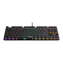 CANYON Cometstrike GK-50, 87keys Mechanical keyboard, 50million times life, GTMX red switch, RGB bac