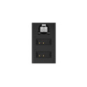 Dual Channel Charger and LP-E12 Battery Newell DL-USB-C for Canon