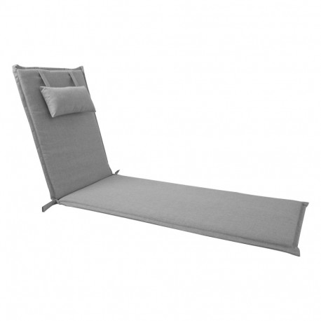 Cushion for chair WICKER 55x195x3cm, greyish beige