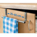 Tatkraft Spread – Over Door Towel Rail – Extendable Towel Holder for Cupboard Drawer Cabinet – Anti-