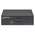 Manhattan 153546 Przełącznik KVM DisplayPort/USB 2x1 4K 60Hz
