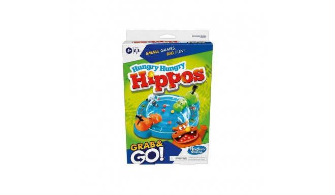 BOARD TRAVEL GAME HUNGRY HUNGRY HIPPOS