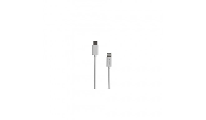 LIGHTNING(M)->USB-C(M) CABLE 2M WHITE MFI NATEC PRATI