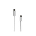 LIGHTNING(M)->USB-C(M) CABLE 2M WHITE MFI NATEC PRATI
