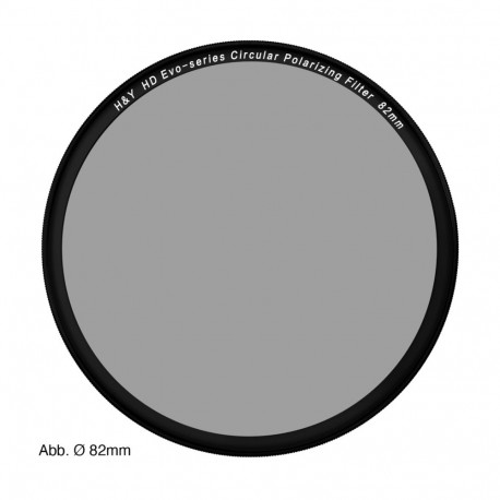 H&Y tsirkulaarne polarisatsioonifilter HD EVO 77mm