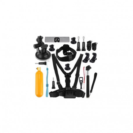 Set of 20 Puluz accessories for sports cameras (including Osmo Action 5 Pro, Insta360 Ace Pro 2) PKT