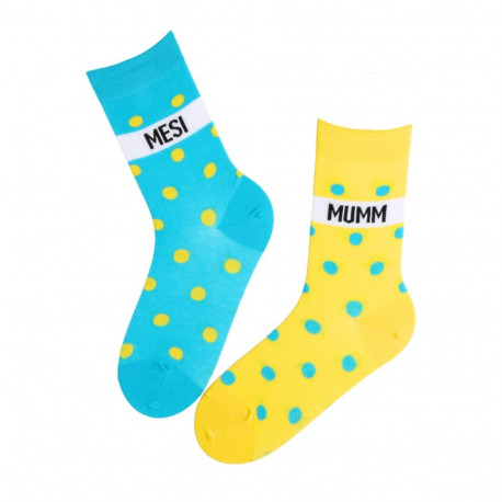 SOKISAHTEL MESIMUMM puuvillased täpisokid 444, 446