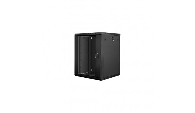 LANBERG WF01-6615-10B seinapealne rack 19 lahtivõetav tasapinnaline pakk 15U/600x600mm must